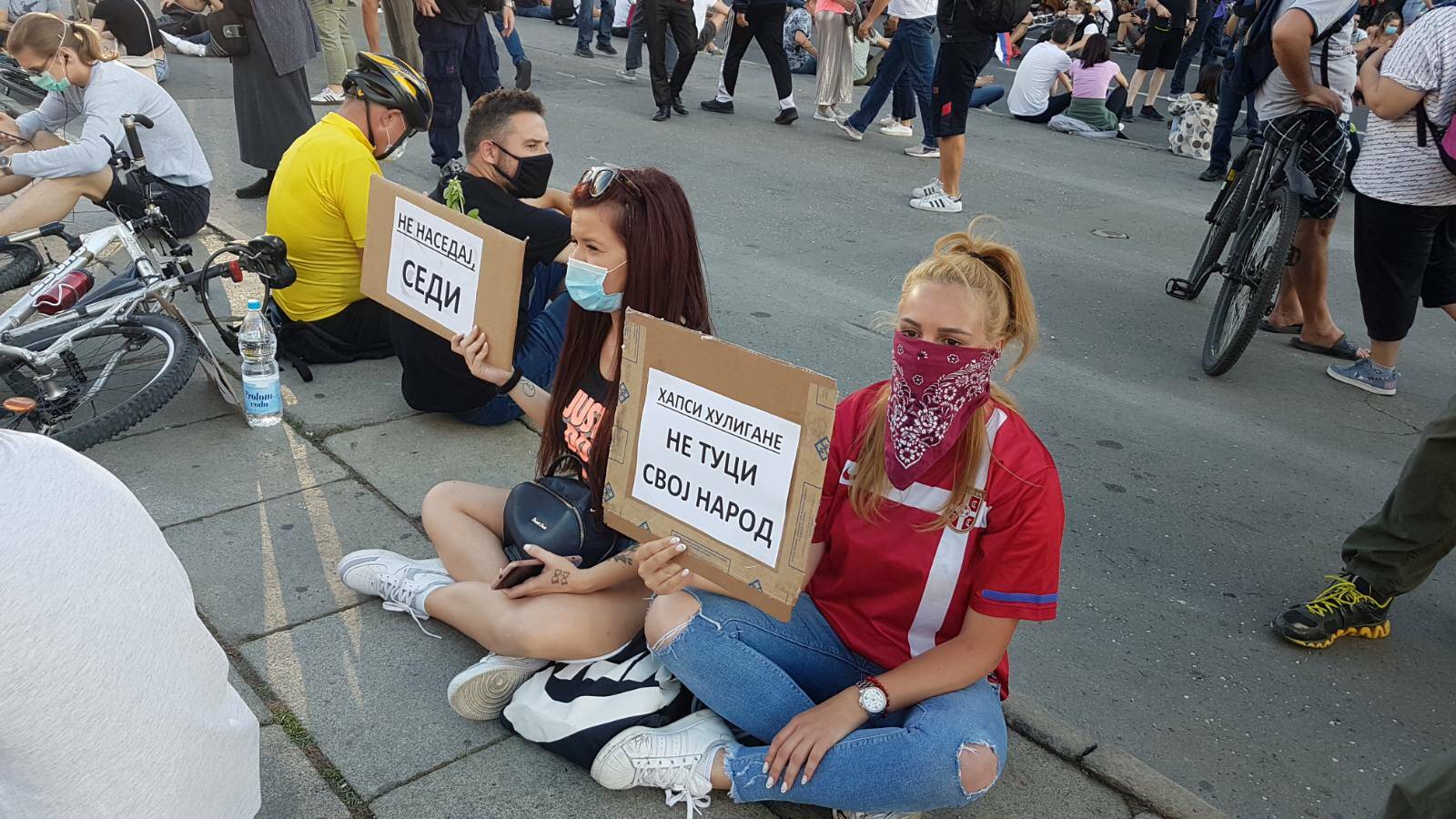 Protest u Beogradu, 9. jul. 2020. / Foto: Insajder